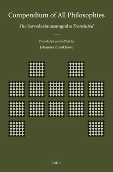 Hardcover Compendium of All Philosophies: The Sarvadarśanasaṃgraha Translated Book