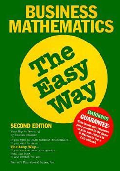 Paperback Business Math the Easy Way Book
