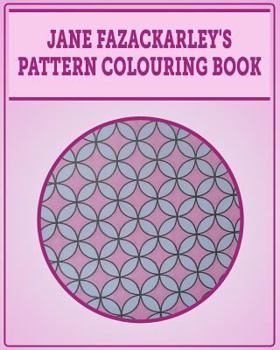 Paperback Jane Fazackarley's Pattern Colouring book