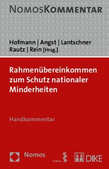 Hardcover Rahmenubereinkommen Zum Schutz Nationaler Minderheiten: Handkommentar [German] Book