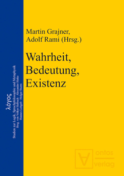 Hardcover Wahrheit, Bedeutung, Existenz [German] Book