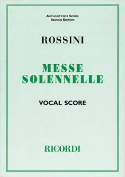 Paperback Messa Solenne: Vocal Score Book