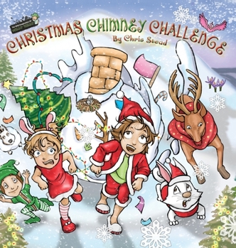 Hardcover Christmas Chimney Challenge: Action Adventure story for kids Book