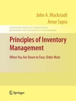 Paperback Principles of Inventory Management: When You Are Down to Four, Order More Book