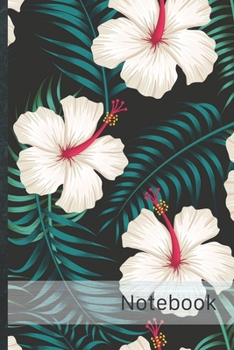 Paperback Notebook: lined Notebook - Over 120 lined pages - Design "101 Tropical" - Size 6 x 9 inches - Perfect for Sketching, Drawing, Bu Book