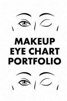 Paperback Makeup Eye Chart Portfolio Book