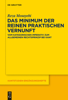 Hardcover Das Minimum der reinen praktischen Vernunft [German] Book