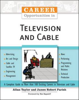 Paperback Career Opportunities in Television and Cable Book