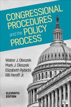 Paperback Congressional Procedures and the Policy Process Book