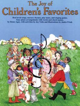 Paperback The Joy of Children's Favorites: Piano Solo Book
