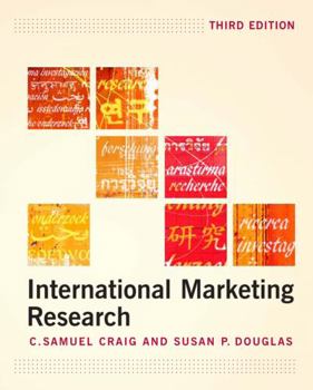 Paperback International Marketing Research Book