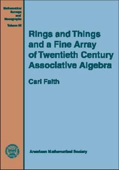 Hardcover Rings and Things and a Fine Arra;y of Twentieth Book