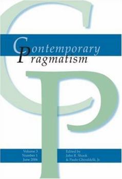 Paperback Contemporary Pragmatism 3:1 Book