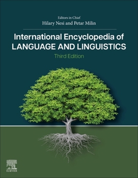 Hardcover International Encyclopedia of Language and Linguistics (Volume 14) Book