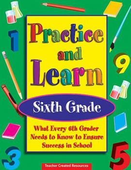 Paperback Practice & Learn: 6th (Trade Cover) Book