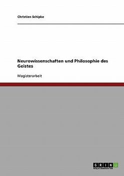 Paperback Neurowissenschaften und Philosophie des Geistes [German] Book