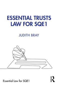 Paperback Essential Trusts Law for Sqe1 Book