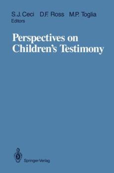 Hardcover Perspectives on Children S Testimony Book