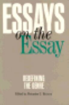Paperback Essays on the Essay: Redefining the Genre Book