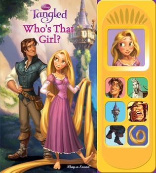 Board book Disney Princess Tangled: Who's That Girl? Sound Book [With Battery] Book