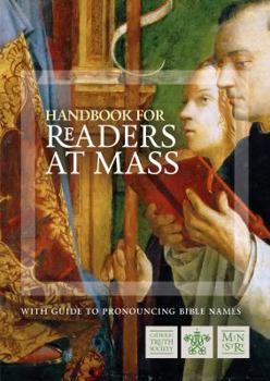 Paperback Handbook for Readers at Mass: With guide to pronouncing Bible names Book