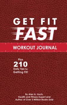 Spiral-bound Get Fit Fast Workout Journal Book