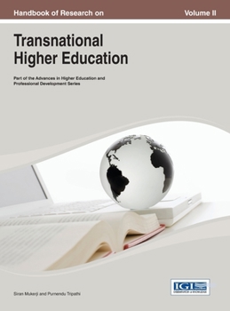 Hardcover Handbook of Research on Transnational Higher Education Vol 2 Book