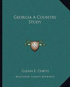 Paperback Georgia A Country Study Book