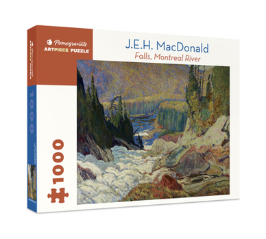 Misc. J.E.H. MacDonald: Falls, Montreal River 1000-Piece Jigsaw Puzzle Book