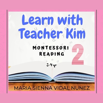 Paperback Learn with Teacher Kim: Montessori Reading 2 Book
