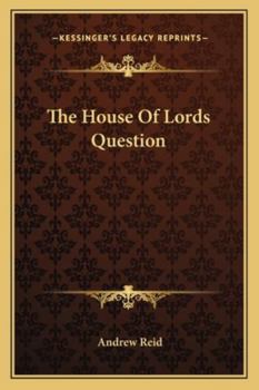 Paperback The House Of Lords Question Book