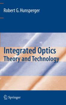 Hardcover Integrated Optics: Theory and Technology Book