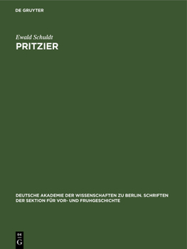 Hardcover Pritzier: Ein Urnenfriedhof Der Späten Römischen Kaiserzeit in Mecklenburg [German] Book