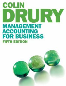 Paperback Management Accounting for Business. Colin Drury Book