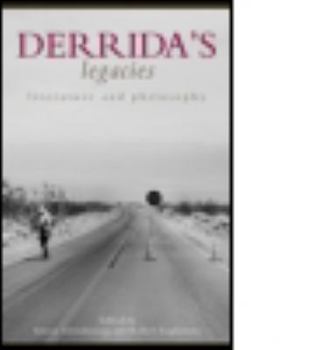 Paperback Derrida's Legacies: Literature and Philosophy Book