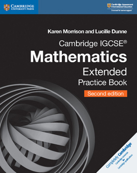 Paperback Cambridge Igcse(tm) Mathematics Extended Practice Book