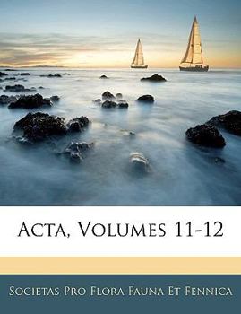 Paperback Acta, Volumes 11-12 Book