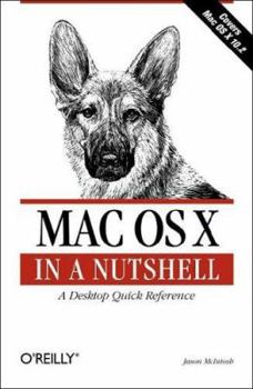 Paperback Mac OS X in a Nutshell Book