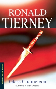 Hardcover The Glass Chameleon [Large Print] Book