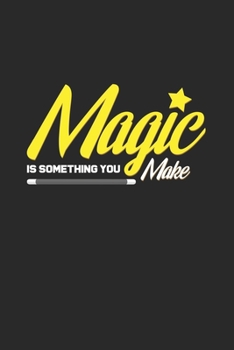 Paperback Magic: 6x9 Magician - blank with numbers paper - notebook - notes Book