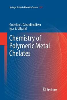 Paperback Chemistry of Polymeric Metal Chelates Book