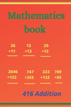 Paperback Mathematics book: 416 addition Book