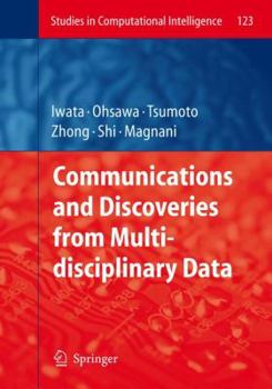 Hardcover Communications and Discoveries from Multidisciplinary Data Book