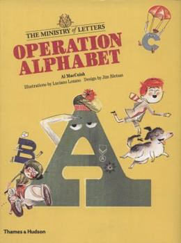 Hardcover Operation Alphabet Book