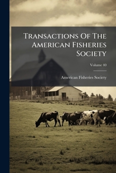 Paperback Transactions Of The American Fisheries Society Book