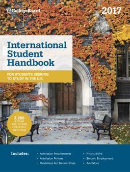 Paperback International Student Handbook 2017 Book