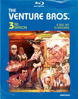 Blu-ray The Venture Bros.: The Complete Third Season Book