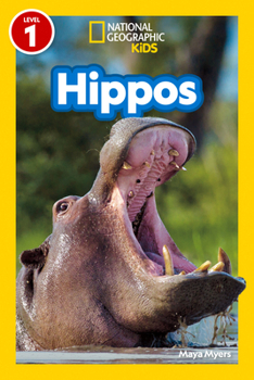 Paperback National Geographic Readers Hippos (Level 1) Book