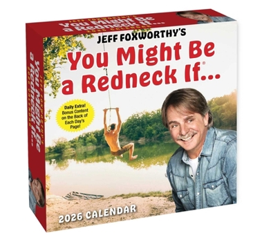 Calendar Jeff Foxworthy's You Might Be a Redneck If. . . 2026 Day-To-Day Calendar Book