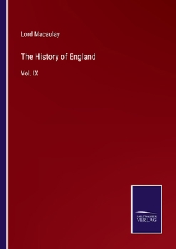Paperback The History of England: Vol. IX Book